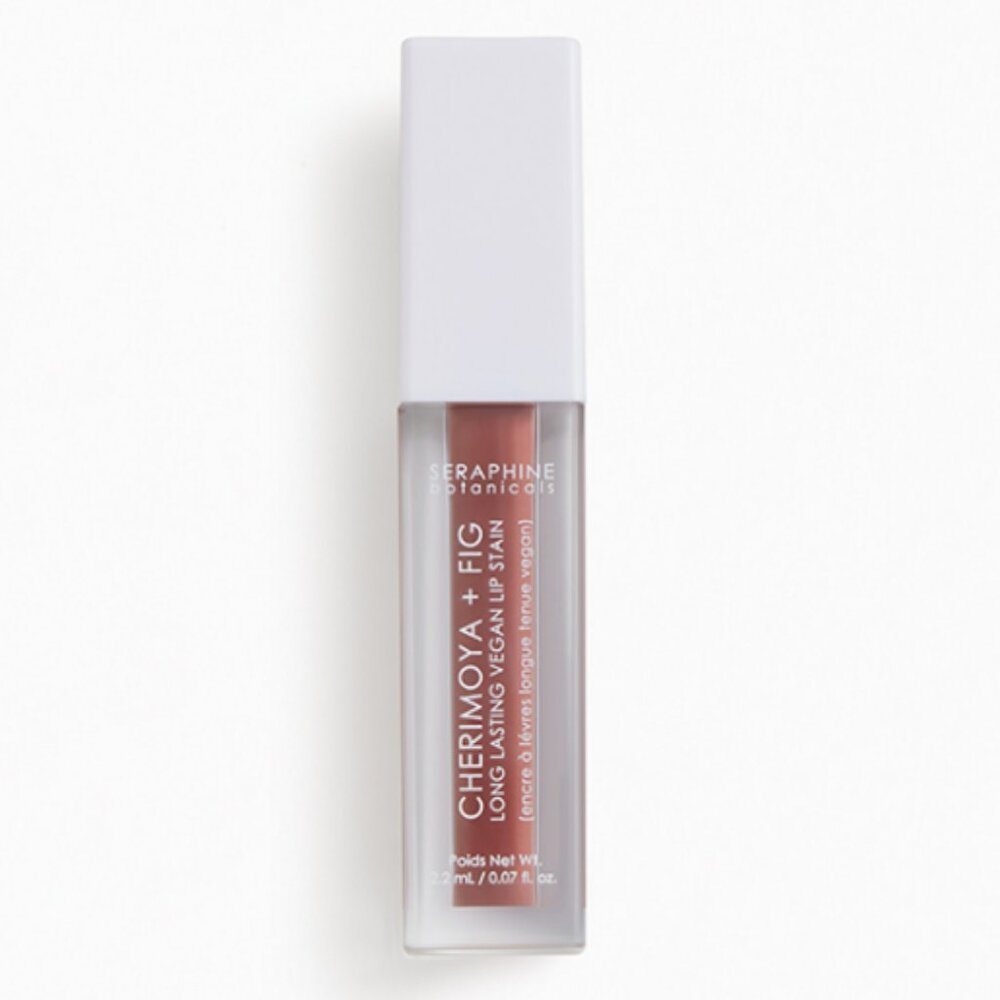 New! Seraphine Botanicals Cherimoya + Fig - Long Lasting Vegan Lip Stain